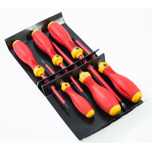 6 PCS VDE SCREWDRIVERS SET ELECTRICAN 1000V AC ND0520