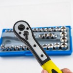 39PCS SOCKET SET(1/4"&3/8") ND-0701