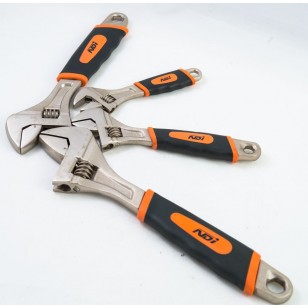 4pc adjustable wrench set CR-V spanner set ND-0322